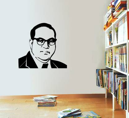 Dr Bhim Rao Ambedkar Wall Sticker & Decal Sticker 