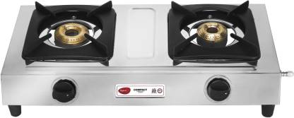 Pigeon Compact Stainless Steel Manual Gas Stove