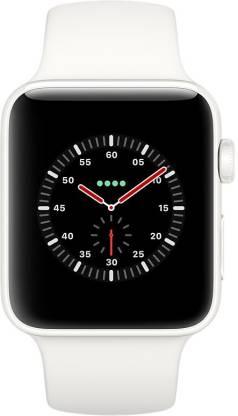 APPLE Watch Edition Series 3 GPS + Cellular- 38 mm White Ceramic Case with Sport Band