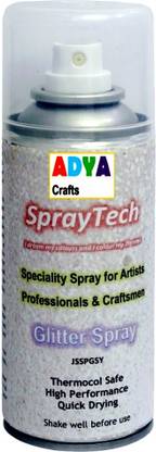 Aadya Crafts Spray Paint Glitter Spray Paint Glitter Shop For Aadya Crafts Products In India Flipkart Com
