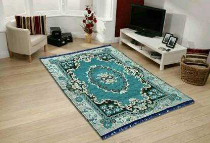 TW TenTwo Blue Cotton Carpet