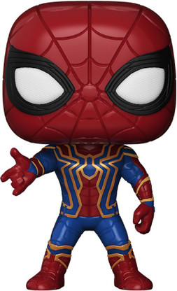 iron spider unmasked funko pop