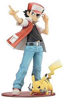 Kotobukiya Artfx J Pokemon Red With Pikachu Artfx J Pokemon Red With Pikachu Buy Pikachu Ash Toys In India Shop For Kotobukiya Products In India Flipkart Com