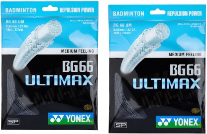 Made in Japan 5 Packs YONEX Badminton String BG66 Ultimax BG 66 UM ORANGE 