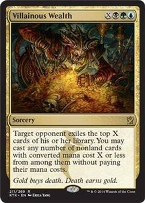 Generic Magic The Gathering Villainous Wealth Khans Of Tarkir Price In India Buy Generic Magic The Gathering Villainous Wealth Khans Of Tarkir Online At Flipkart Com