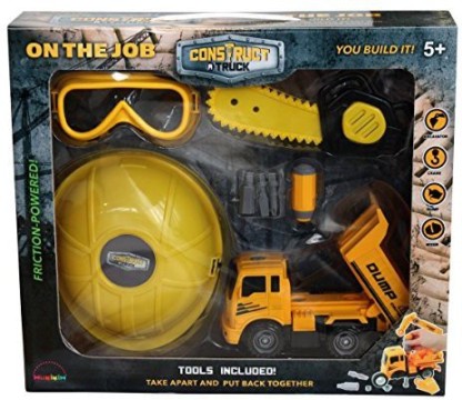 Take-Apart-Put-Together 2-Toys-In-1 Truck! Dump Construct A Truck 