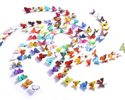 Download Jaamso Royals Extra Large Butterfly Wall Decals 99pcs 3d Butterflies Wall Stickers Price In India Buy Jaamso Royals Extra Large Butterfly Wall Decals 99pcs 3d Butterflies Wall Stickers Online