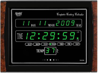 Ajanta Digital 6 Cm X 12 Cm Wall Clock Price In India Buy Ajanta Digital 6 Cm X 12 Cm Wall Clock Online At Flipkart Com