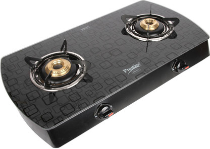 prestige gas stove 2 burner price flipkart