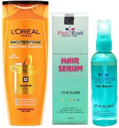 PINKROOT Hair Serum 100ml, L'OREAL PARIS SHAMPOO 175ML SMOOTH INTENSE SMOOTHING SHAMPOO Price in India - Buy PINKROOT Hair Serum 100ml, L'OREAL PARIS SHAMPOO 175ML SMOOTH INTENSE SMOOTHING SHAMPOO online at PINKROOT Hair Serum 100ml, L'OREAL PARIS SHAMPOO 175ML SMOOTH INTENSE SMOOTHING SHAMPOO Price in India - Buy PINKROOT Hair Serum 100ml, L'OREAL PARIS SHAMPOO 175ML SMOOTH INTENSE SMOOTHING SHAMPOO online at