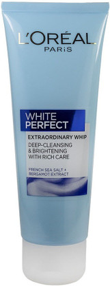 loreal white perfect face wash