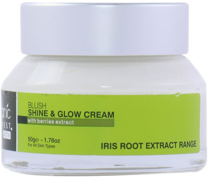organic harvest shine and glow cream