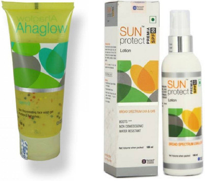 ahaglow sunscreen spf 50