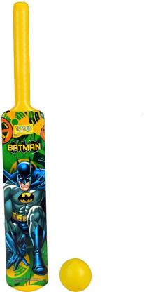 BATMAN Large Plastic Bat with Ball Cricket Kit Price in India - Buy BATMAN  Large Plastic Bat with Ball Cricket Kit online at 