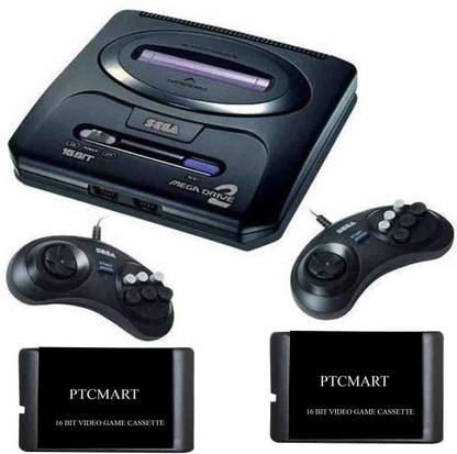 Ptcmart 16 Bit Sega Tv Video Game With 2 Cassettes Extra Na Gb With Sonic Price In India Buy Ptcmart 16 Bit Sega Tv Video Game With 2 Cassettes Extra Na
