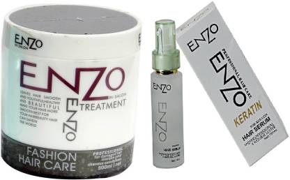 enzo Professional Keratin Hair Spa And Serum For Smoothing Damaged Or  Chemical Treated Hair Price in India - Buy enzo Professional Keratin Hair  Spa And Serum For Smoothing Damaged Or Chemical Treated