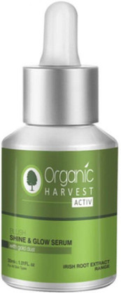 organic harvest shine and glow cream