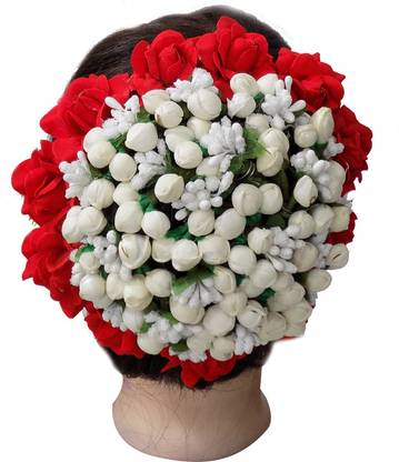 FULLY South Indian Flowers Bridal Hair Gajra Hair Accessories for Women Bun Price in India - Buy FULLY South Indian Flowers Bridal Hair Gajra Hair Accessories for Women Bun online at FULLY South Indian Flowers Bridal Hair Gajra Hair Accessories for Women Bun Price in India - Buy FULLY South Indian Flowers Bridal Hair Gajra Hair Accessories for Women Bun online at