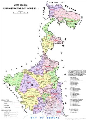 Political Map Of Wb Political Map Of Westbengal Paper Print - Educational Posters In India -  Buy Art, Film, Design, Movie, Music, Nature And Educational  Paintings/Wallpapers At Flipkart.com
