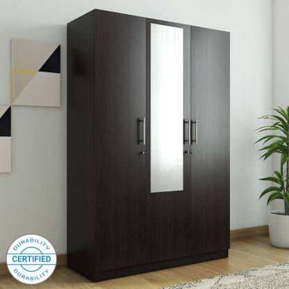 Spacewood Optima Engineered Wood 3 Door Wardrobe