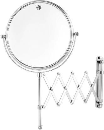 Foolzy Makeup Mirror 8 Inch 5x 1x, Makeup Magnifying Mirror Bathroom