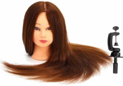 AASA hair style dummy, Human hair cutting dummy, Brown Hair Extension Price  in India - Buy AASA hair style dummy, Human hair cutting dummy, Brown Hair  Extension online at 