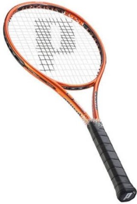 prince orange tennis racket