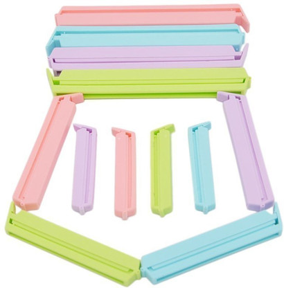 plastic food snack bag pouch clip sealer