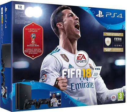 Sony Playstation 4 Ps4 Slim 1 Tb With Fifa 18 World Cup Price In India Buy Sony Playstation 4 Ps4 Slim 1 Tb With Fifa 18 World Cup Jet Black Online Sony Flipkart Com Sony Playstation 4 Ps4 Slim 1 Tb With Fifa 18 World Cup Price In India Buy Sony Playstation 4 Ps4 Slim 1 Tb With Fifa 18 World Cup Jet Black Online Sony Flipkart Com