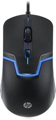 HP M100 Wired Optical  Gaming Mouse  (USB 2.0, Black)