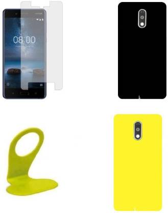 Mudshi Screen Protector Accessory Combo for Nokia 8