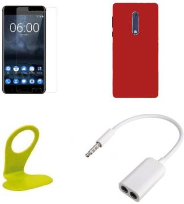 Mudshi Screen Protector Accessory Combo for Nokia 5