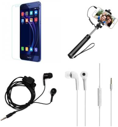 Mudshi Screen Protector Accessory Combo for Honor 8
