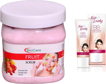 fair and lovely scrub