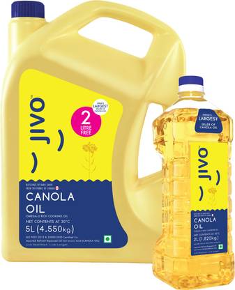 Jivo Jivo 5 2 007 Canola Oil Can Price In India Buy Jivo Jivo 5 2 007 Canola Oil Can Online At Flipkart Com World over doctors and chefs recommends canola oil to be one of the healthy cooking option available. jivo jivo 5 2 007 canola oil can