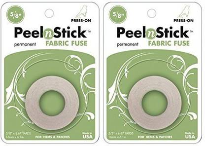 Therm O Web PeelnStick Fabric Fuse Tape 5//8 Inch x 20 Feet 3346