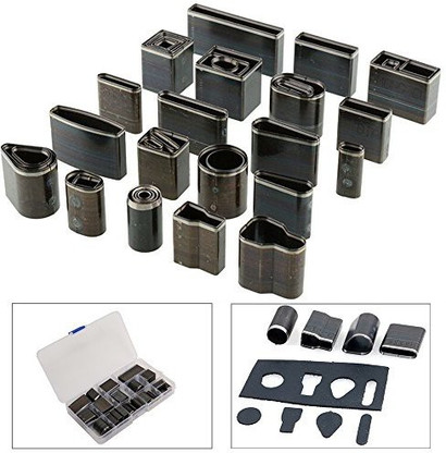 6 Pezzi Hollow Punch Set AMTECH Strumento di qualità in pelle Foro Cutter Carta Nuovo 