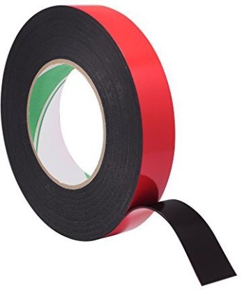 25Mm X 10M Tape Double Sided Foam Waterproof Number Plate Sticky Strong Adhesive 