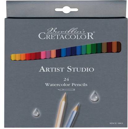 Cretacolor Artist Studio Watercolor Pencils - 24 Pencils - Artist Studio Watercolor Pencils - 24 Pencils . Shop For Cretacolor Products In India. | Flipkart.com