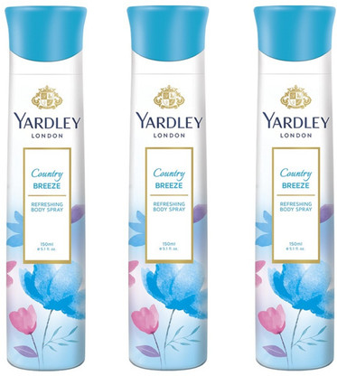 yardley breeze