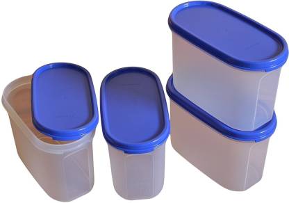 TUPPERWARE MM Oval#3 Storage Container,1.7 Litres ,Set Of 4 