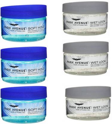 PARK AVENUE SOFT HOLD HAIR STYLING GEL+WET LOOK HAIR STYLING GEL Hair Gel -  Price in India, Buy PARK AVENUE SOFT HOLD HAIR STYLING GEL+WET LOOK HAIR  STYLING GEL Hair Gel Online
