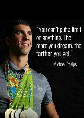Michael Phelps Motivation Quote Photographic Paper Sports Posters In India Buy Art Film Design Movie Music Nature And Educational Paintings Wallpapers At Flipkart Com