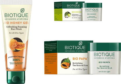 biotique tan removal face wash