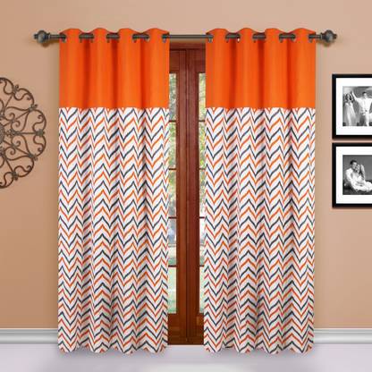 Dekor World 150 Cm 5 Ft Cotton Window Curtain Pack Of 2 At Best In India Flipkart Com Dekor World 150 Cm 5 Ft Cotton Window, Orange Chevron Curtains