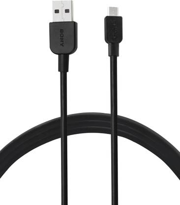 Sony CP-AB100/BCEWW USB-A to Micro USB 1m 1 m Micro USB Cable (Compatible with All Phones With Micro USB Port