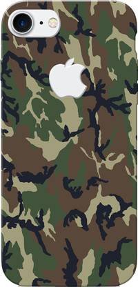 aseria back cover for military army camouflage slim fit logo cut hard case cover back cover for apple iphone 7