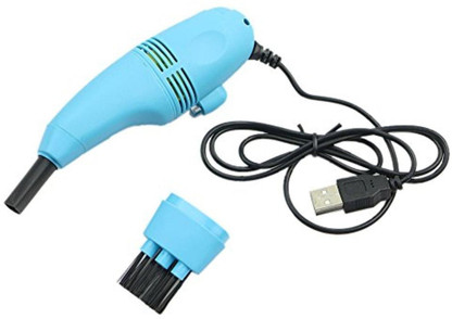 Yellow Gotian Mini Computer Vacuum USB Keyboard Cleaner PC Laptop Brush Dust Cleaning Kit ~ Designed for Vacuuming Heavier Dirt and Dust ~ Portable Vacuum Cleaner USB Length: 120cm/47.24in 