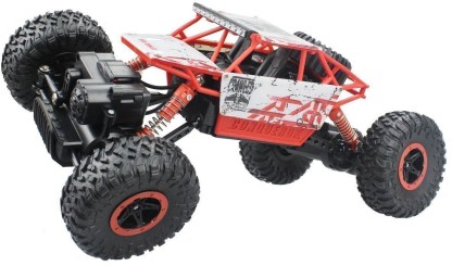 rc monster truck red