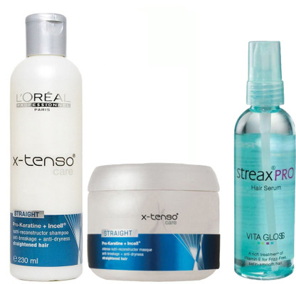streax shampoo for straight hair